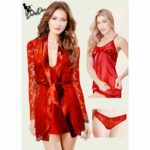 Satijnen Lingerie Set