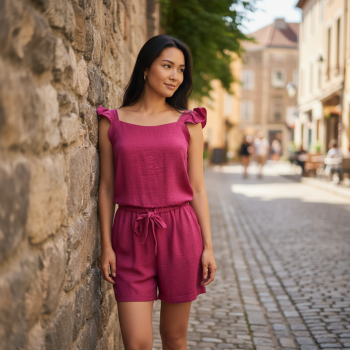 Casual dames outfit 2 delige - Image 2