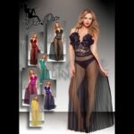 Lange Babydoll Lingerie Jurk