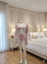 Lingerie Set met Kimono, Shorts & Bralette - Image 2