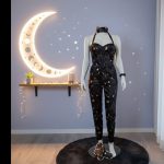 Satijnen dames pyjama set - Image 2