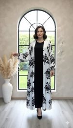 Dames Abaya met jurk - Image 2