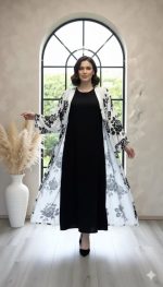 Dames Abaya met jurk - Image 3