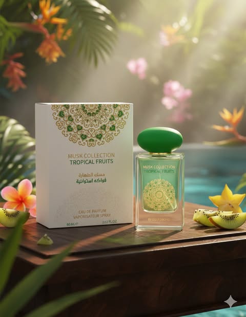 groene musk Gulf Orchid – Musk Collectie Tropische Vruchten Eau de Parfum (60 ml) - Image 1