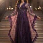 Nachtmode set met Kant & Tule | Elegante Lange Nachtjurk – Romantische Lingerie – 2-delig