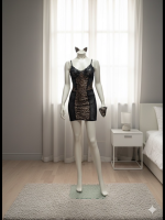 Babydoll Lingerieset Jurkje, Slip & Haarstrik - Image 2