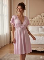 luxe slaapjurk satijn - Image 2