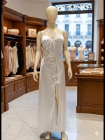 Lange Satijnen Lingerie Jurk – Stijlvol & Comfortabel in Meerdere Kleuren - Image 3