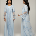 2-delige katoenen nachtset met kant – Nachtmode & kraamtijd