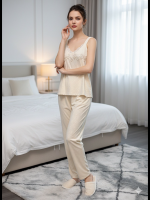 Dames pyjama set luxe 5-delige fluwelen - Image 3