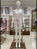 Luxe Kanten Lingerie Romper – Babydoll Style – Halter Damesbody met Strikdetail - Image 6