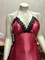 Luxe Satijnen Nachtjurk Dames – Open Rug met Kant – Verleidelijke Negligé Nachtkleding - Image 5